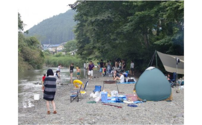 バーベキュースポット 名栗川 さつき 利用サービス券 埼玉県飯能市 セゾンのふるさと納税