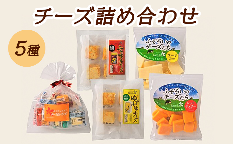 チーズの盛り合わせ 5種 おつまみ 詰め合わせ セット 長野 信州 小諸 長野県小諸市 セゾンのふるさと納税