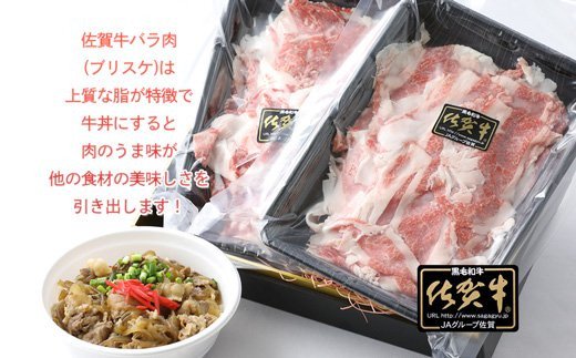 Bn014 佐賀牛バラ肉切り落とし ブリスケ 250g 2パック 佐賀県みやき町 セゾンのふるさと納税