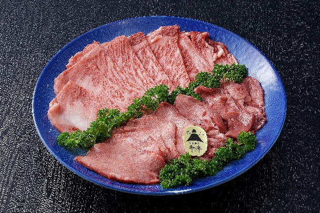 静岡県産牛ロース・牛タン焼肉用セット約60