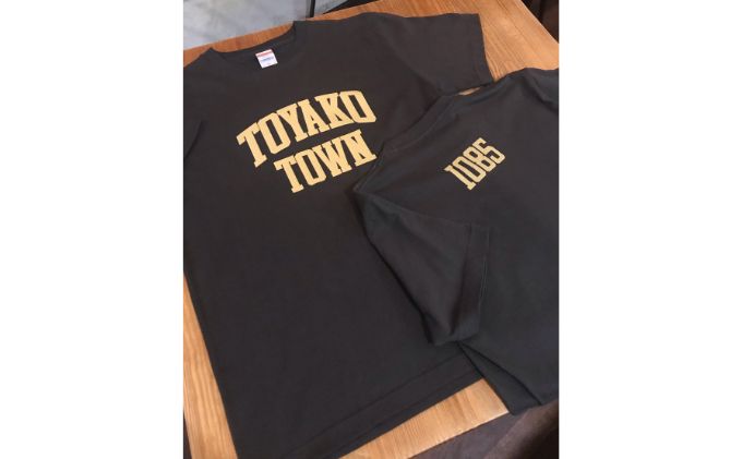 Toyako Town Tシャツ 親子セット 2枚組 北海道洞爺湖町 セゾンのふるさと納税